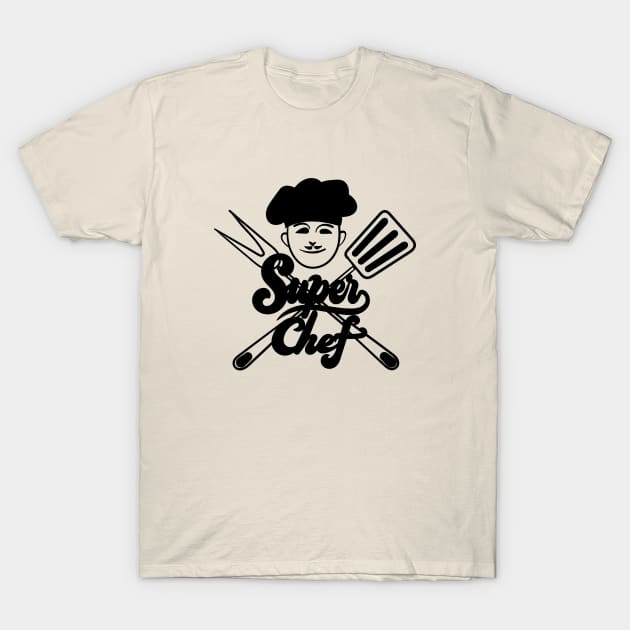 Super Chef T-Shirt by Oiyo
